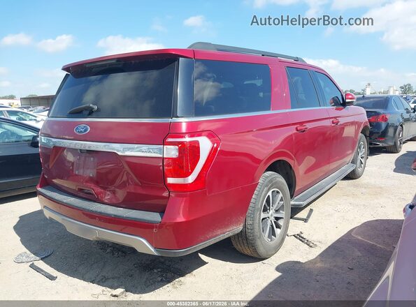 1FMJK1HT3JEA58509 2018 FORD EXPEDITION MAX Red Tył prawy