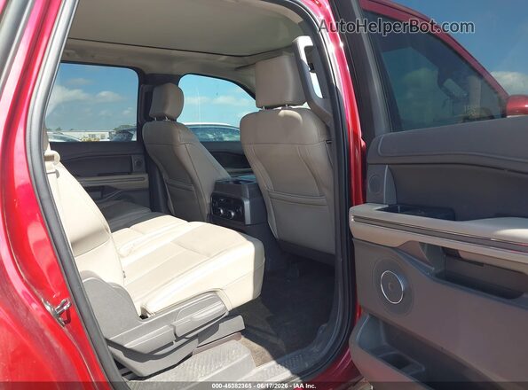 1FMJK1HT3JEA58509 2018 FORD EXPEDITION MAX Red Widok naklejki z numerem VIN