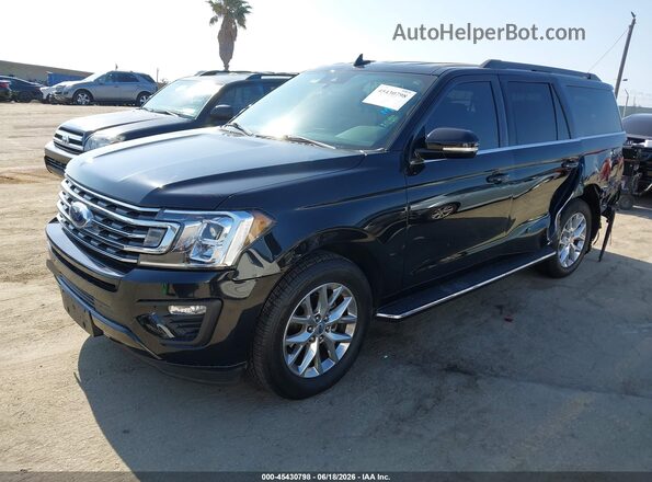1FMJK1HT3MEA80000 2021 FORD EXPEDITION Black Vista tres cuartos delantera izquierda
