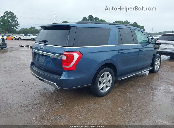 1FMJK1HT4KEA64269 2019 FORD EXPEDITION MAX Blue Tył prawy