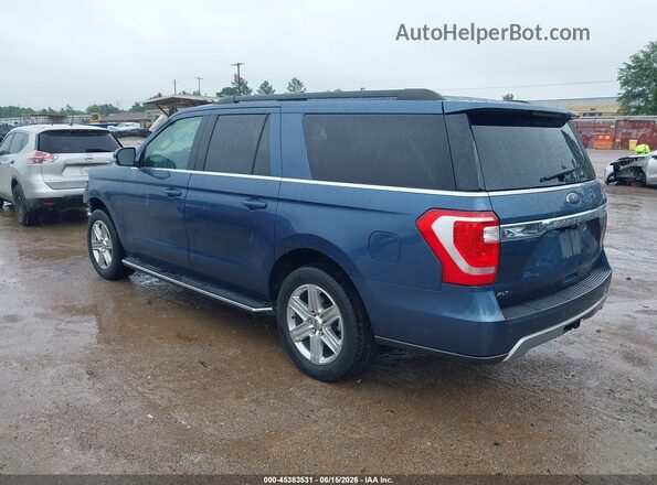 1FMJK1HT4KEA64269 2019 FORD EXPEDITION MAX Blue Tył lewy