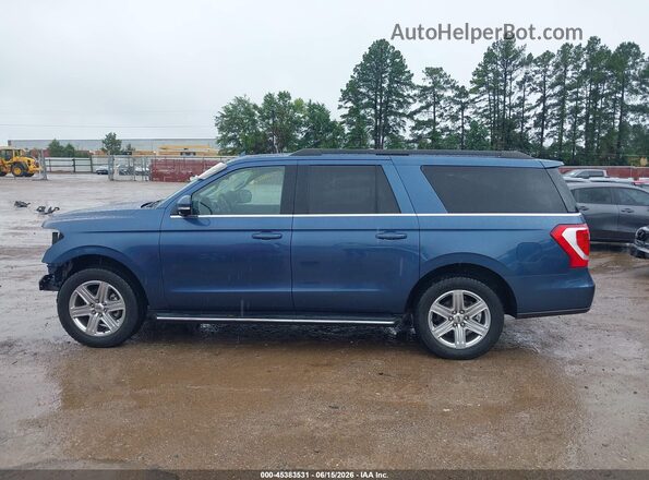 1FMJK1HT4KEA64269 2019 FORD EXPEDITION MAX Blue 