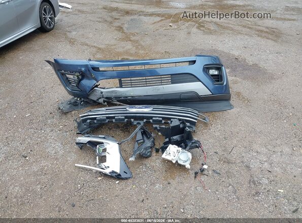 1FMJK1HT4KEA64269 2019 FORD EXPEDITION MAX Blue Widok zestawu wskaźników