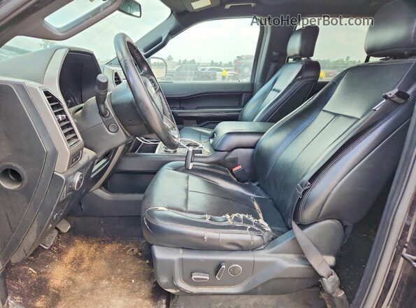 1FMJK1HT4KEA82903 2019 FORD EXPEDITION Black Front interior view