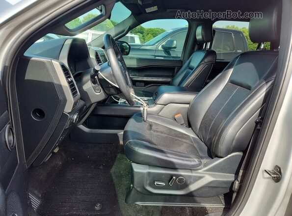 1FMJK1HT7KEA71491 2019 FORD EXPEDITION Silver Front interior view