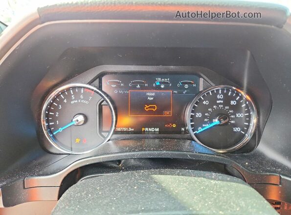 1FMJK1HT7KEA71491 2019 FORD EXPEDITION Silver Instrument cluster view