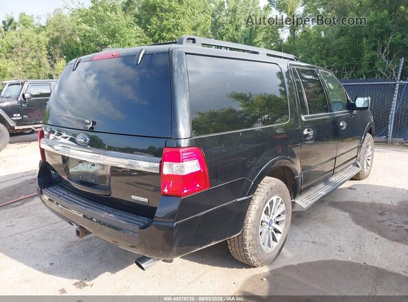 1FMJK1HT8HEA59374 2017 FORD EXPEDITION EL Black Tył prawy