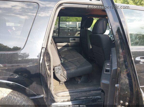 1FMJK1HT8HEA59374 2017 FORD EXPEDITION EL Black Widok naklejki z numerem VIN