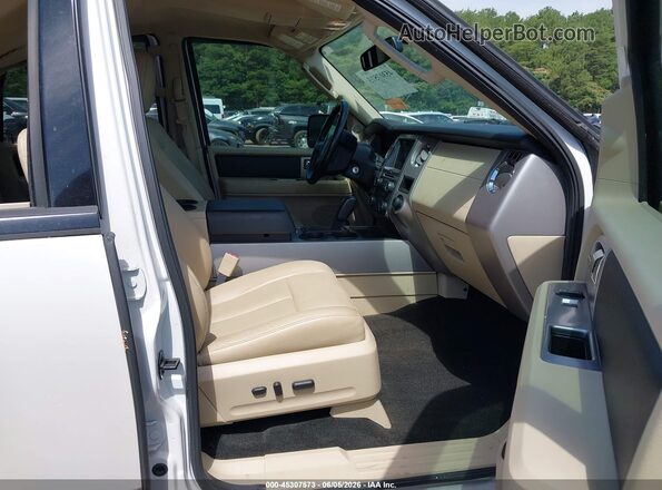 1FMJK1HT8HEA80600 2017 FORD EXPEDITION EL White Widok wnętrza z przodu