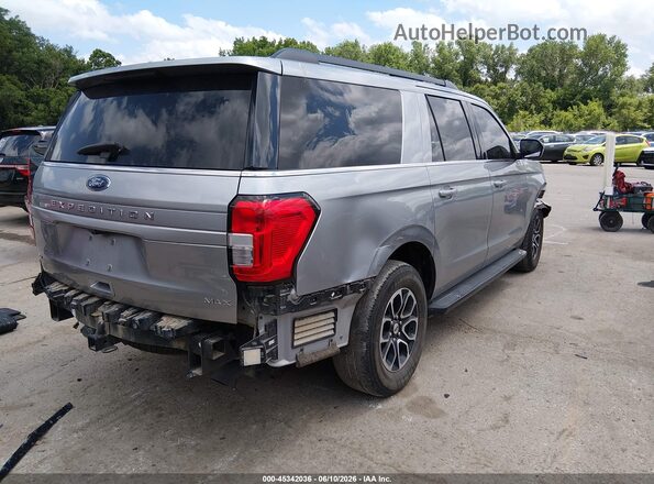 1FMJK1HT8NEA25849 2022 FORD EXPEDITION Silver Tył prawy
