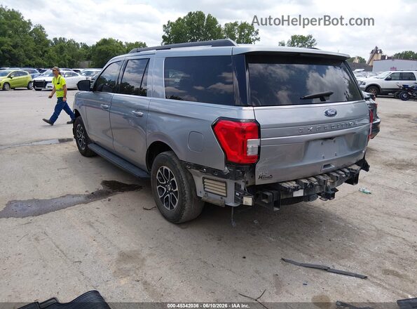 1FMJK1HT8NEA25849 2022 FORD EXPEDITION Silver Tył lewy