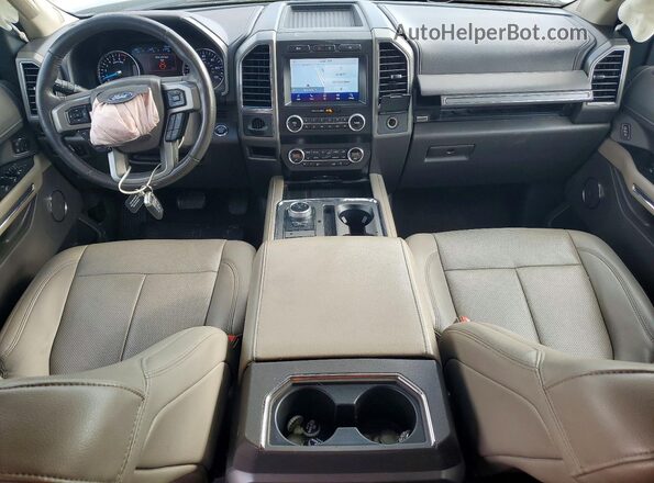 1FMJK1HT9MEA38236 2021 FORD EXPEDITION Black Առջևի վահանակի տեսք