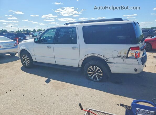 1FMJK1HTXHEA56105 2017 FORD EXPEDITION White Rear left