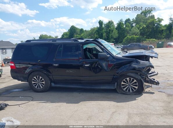 1FMJK1JT2GEF46255 2016 FORD EXPEDITION EL Black Սալոնի 360 աստիճան տեսք