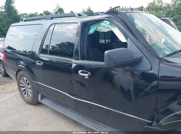 1FMJK1JT2GEF46255 2016 FORD EXPEDITION EL Black 