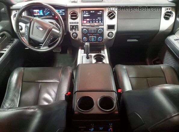 1FMJK1JT3GEF43767 2016 FORD EXPEDITION Red Առջևի վահանակի տեսք