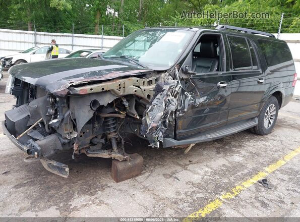 1FMJK1JT8GEF55347 2016 FORD EXPEDITION EL Черный Передняя левая четверть