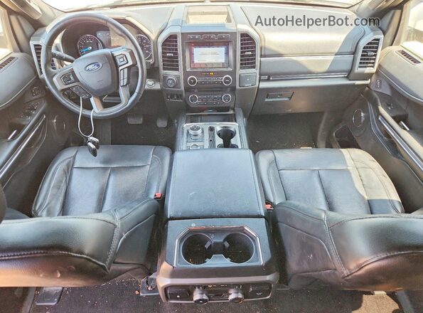 1FMJK1JTXJEA59473 2018 FORD EXPEDITION White Dashboard view