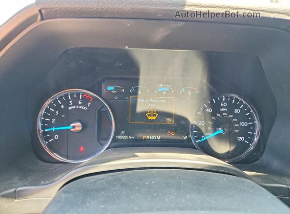 1FMJK1JTXJEA59473 2018 FORD EXPEDITION White Instrument cluster view