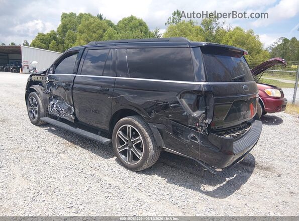 1FMJK1KT0MEA52129 2021 FORD EXPEDITION Black Rear left