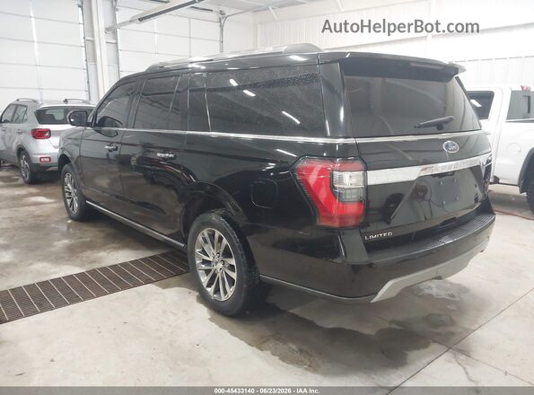 1FMJK1KT2JEA25008 2018 FORD EXPEDITION MAX Black Задня ліва чверть
