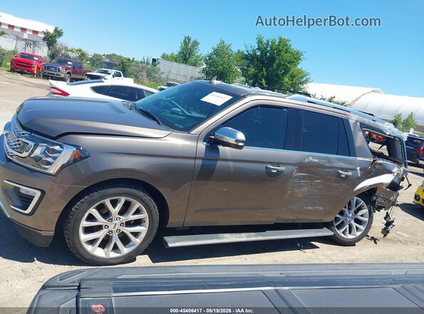 1FMJK1LT2JEA13889 2018 FORD EXPEDITION MAX Tan Панорамний вид салону 360°