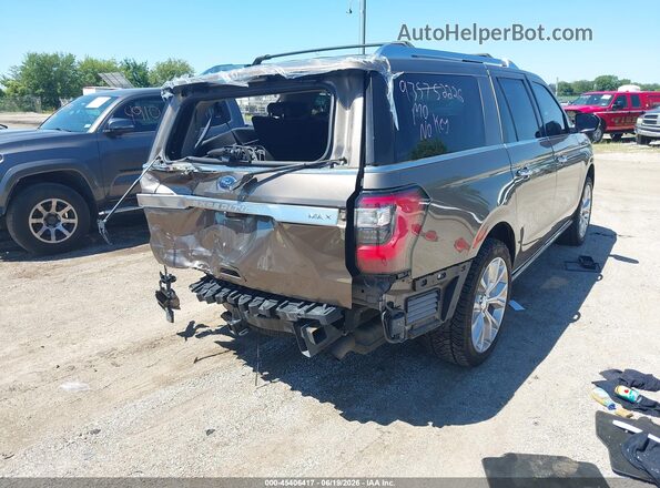 1FMJK1LT2JEA13889 2018 FORD EXPEDITION MAX Tan Задня права чверть