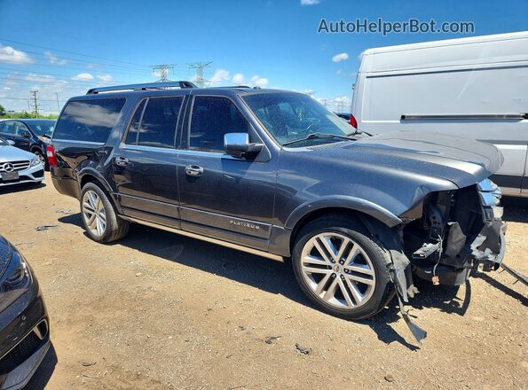 1FMJK1LT5GEF02179 2016 FORD EXPEDITION Gray Առջևի աջ