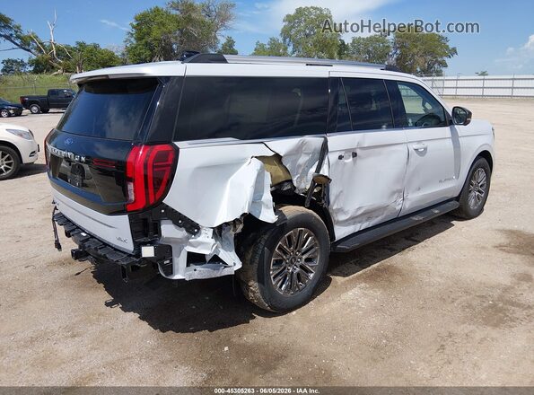 1FMJK1M82TEA25621 2026 FORD EXPEDITION MAX White Задня права чверть