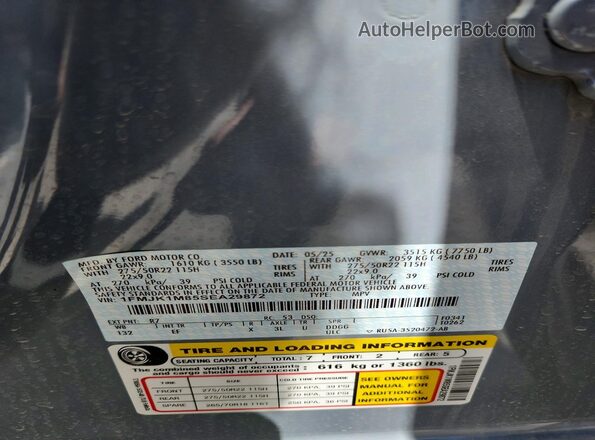 1FMJK1M85SEA29872 2025 FORD EXPEDITION Gray 