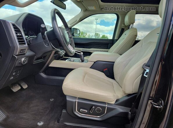 1FMJK1MT0LEA79746 2020 FORD EXPEDITION Черный Вид салона спереди