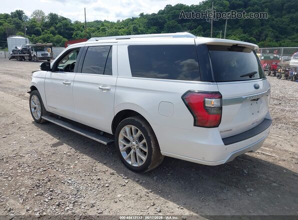1FMJK1MT2KEA15058 2019 FORD EXPEDITION MAX White Trasero izquierdo