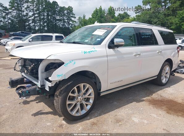 1FMJK1MT7KEA65275 2019 FORD EXPEDITION MAX White Przód lewy