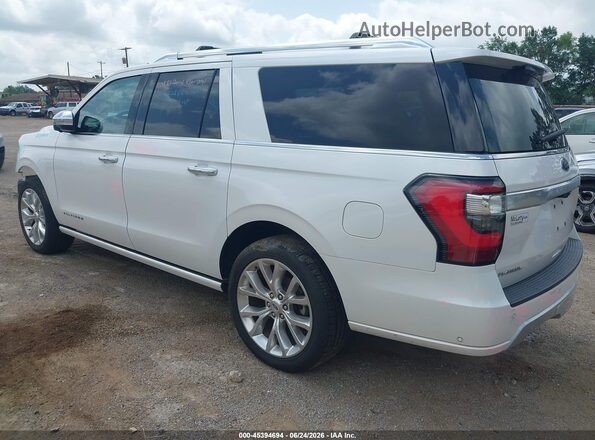 1FMJK1MT7KEA65275 2019 FORD EXPEDITION MAX White Tył lewy