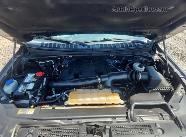 1FMJK1MT8JEA37015 2018 FORD EXPEDITION Charcoal Engine compartment view