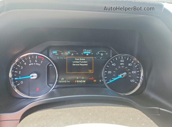 1FMJK1MT8JEA37015 2018 FORD EXPEDITION Charcoal Instrument cluster view