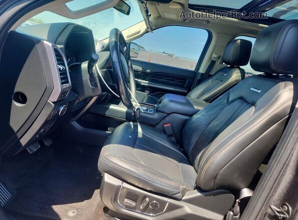 1FMJK1MT8JEA37015 2018 FORD EXPEDITION Charcoal Front interior view