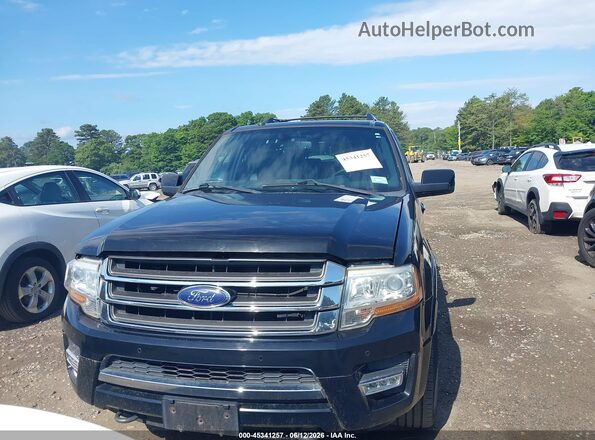 1FMJK2AT1HEA04314 2017 FORD EXPEDITION EL Black Widok z przodu