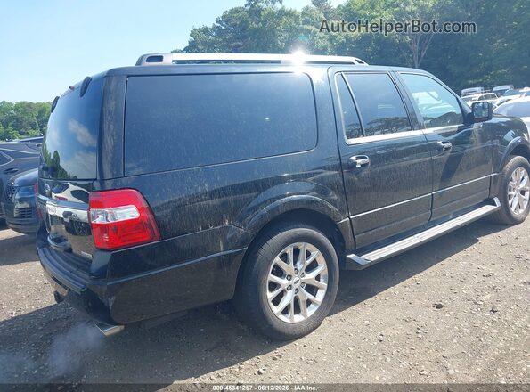 1FMJK2AT1HEA04314 2017 FORD EXPEDITION EL Black Tył prawy