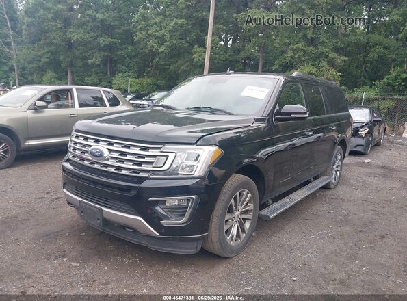 1FMJK2AT1JEA24908 2018 FORD EXPEDITION MAX Black Vista tres cuartos delantera izquierda