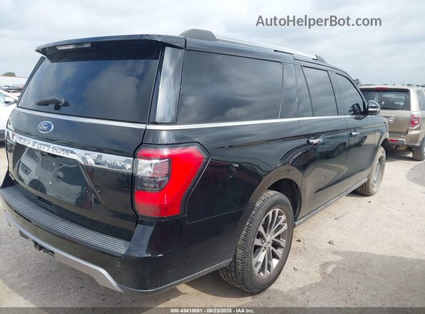 1FMJK2AT1JEA47461 2018 FORD EXPEDITION MAX Черный Задняя правая четверть