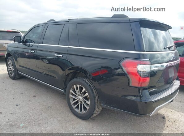 1FMJK2AT1JEA47461 2018 FORD EXPEDITION MAX Черный Задняя левая четверть