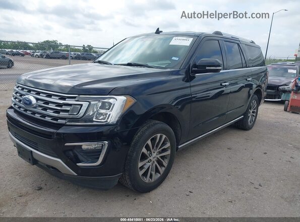 1FMJK2AT1JEA47461 2018 FORD EXPEDITION MAX Черный Передняя левая четверть