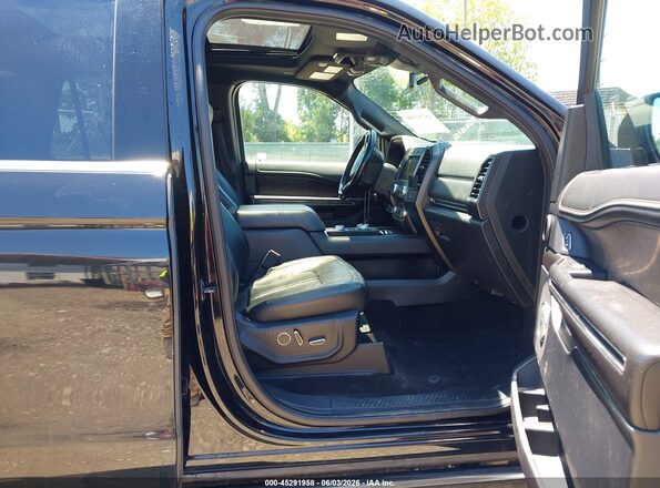 1FMJK2AT2JEA35397 2018 FORD EXPEDITION MAX Black წინა სალონის ხედი