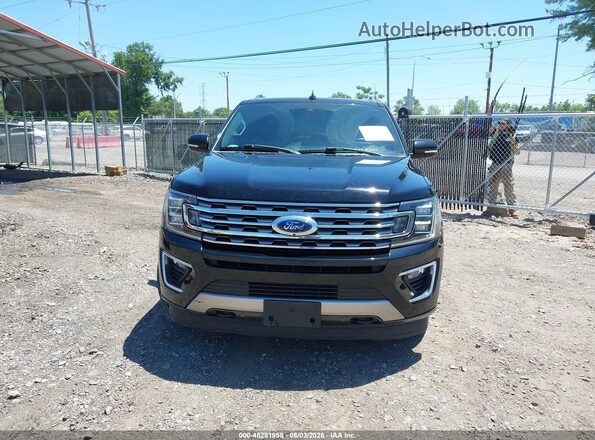 1FMJK2AT2JEA35397 2018 FORD EXPEDITION MAX Black უკანა სალონის ხედი