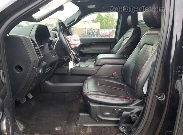 1FMJK2AT3KEA18545 2019 FORD EXPEDITION Black Widok wnętrza z przodu