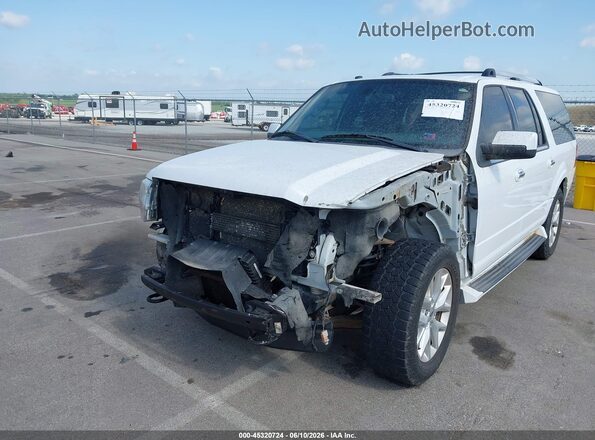 1FMJK2AT4HEA04517 2017 FORD EXPEDITION EL Белый Вид спереди