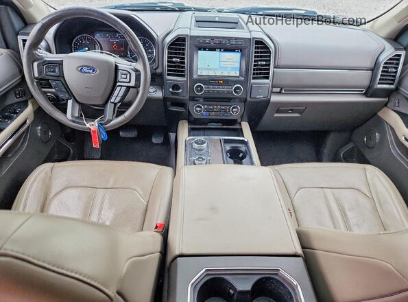 1FMJK2AT5JEA01843 2018 FORD EXPEDITION Tan წინა პანელის ხედი