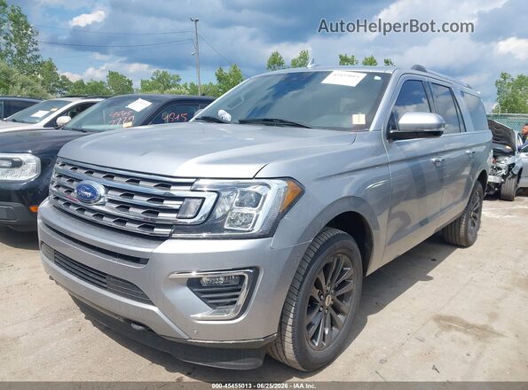 1FMJK2AT5MEA35995 2021 FORD EXPEDITION Silver Առջևի ձախ երեք քառորդ տեսարան