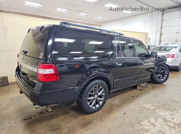 1FMJK2AT6HEA46946 2017 FORD EXPEDITION Black Trasero derecho